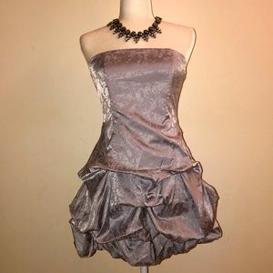 Strapless Baroque Dress